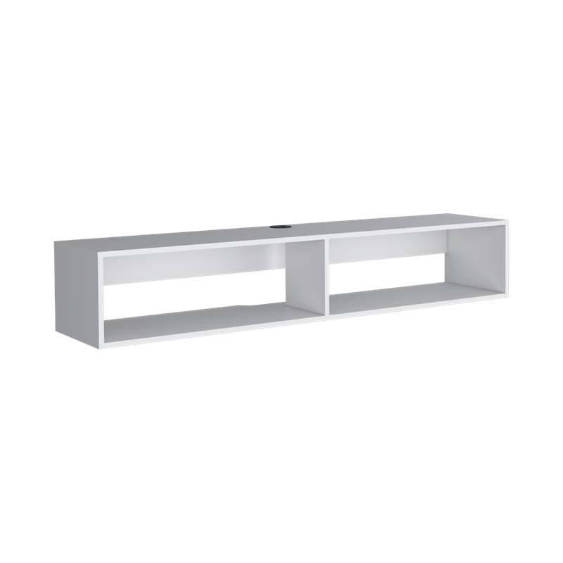 Floating Tv Stand Moore Living Room White