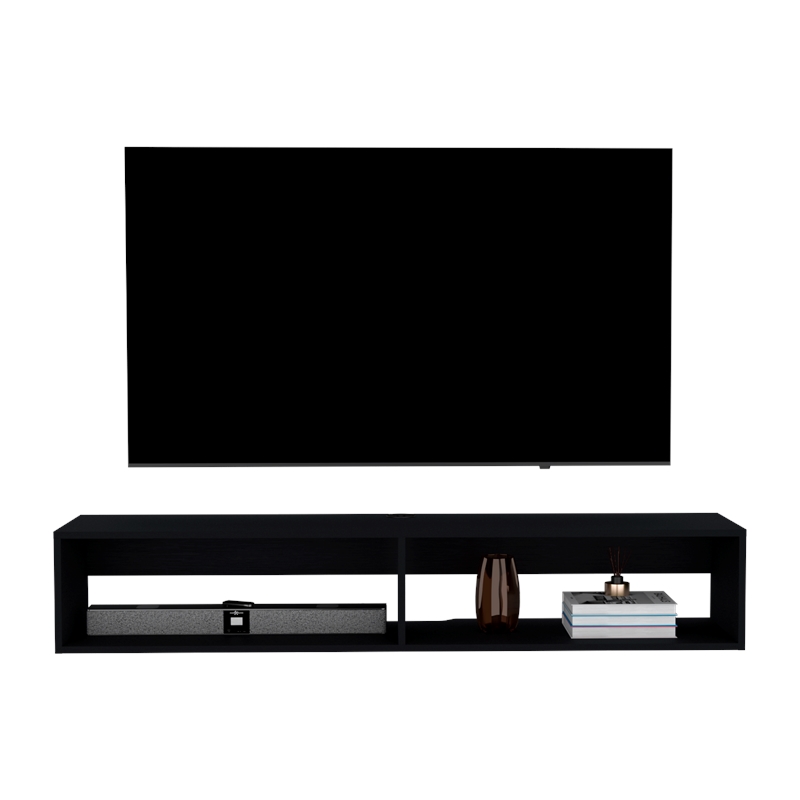 Floating Tv Stand Moore Living Room Black