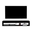 Floating Tv Stand Moore Living Room Black