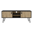 Tv Stand B Magness Living Room Black  Macadamia
