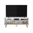 Glenns Ferry Tv Stand Living Room  WhiteMacadamia