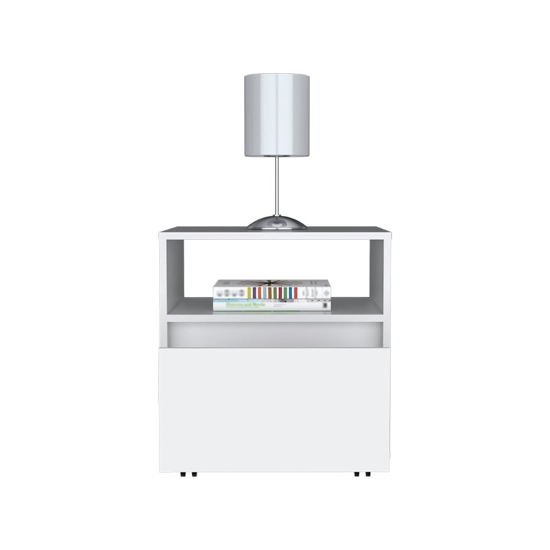 Nightstand Munyochi Bedroom White