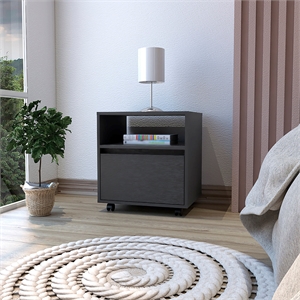 Nightstand Munyochi Bedroom Black