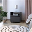 Nightstand Munyochi Bedroom Black