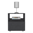 Nightstand Munyochi Bedroom Black
