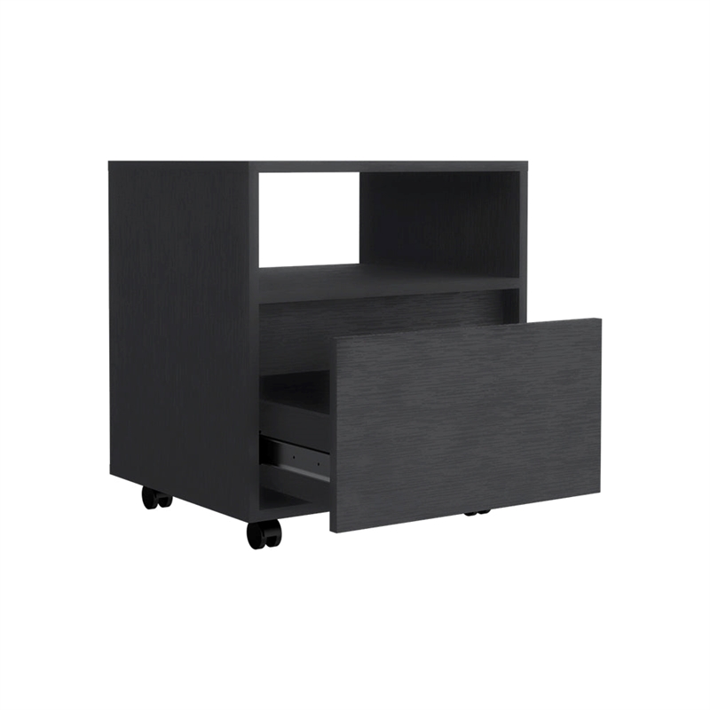 Nightstand Munyochi Bedroom Black