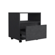 Nightstand Munyochi Bedroom Black