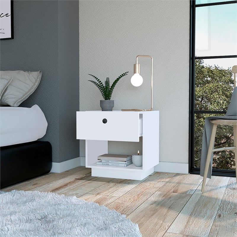 Nightstand Viliigili  Bedroom White
