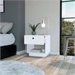 Nightstand Viliigili  Bedroom White