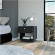 Nightstand Viliigili  Bedroom Black