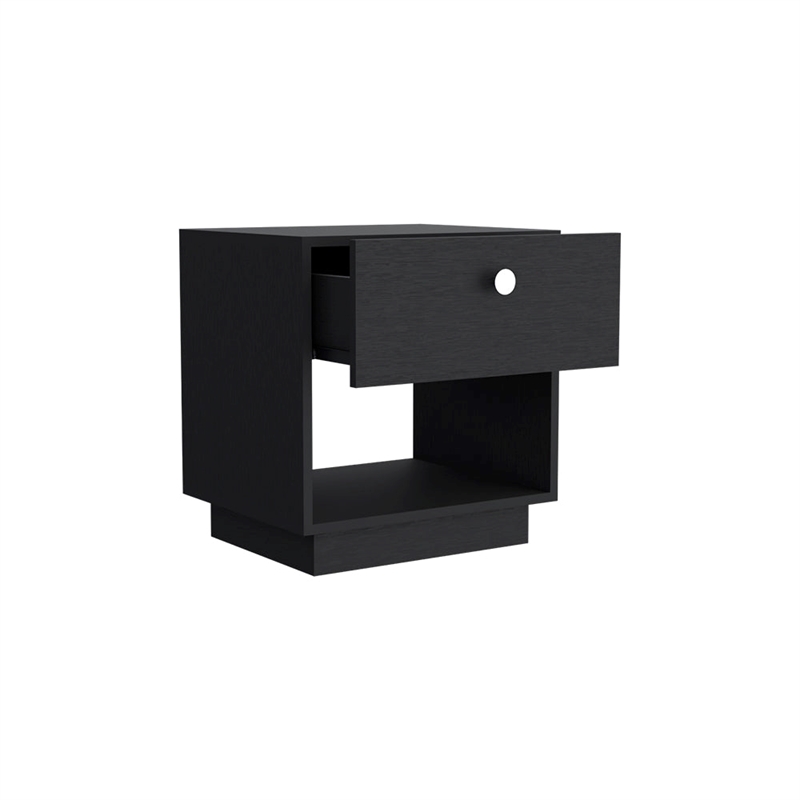 Nightstand Viliigili  Bedroom Black
