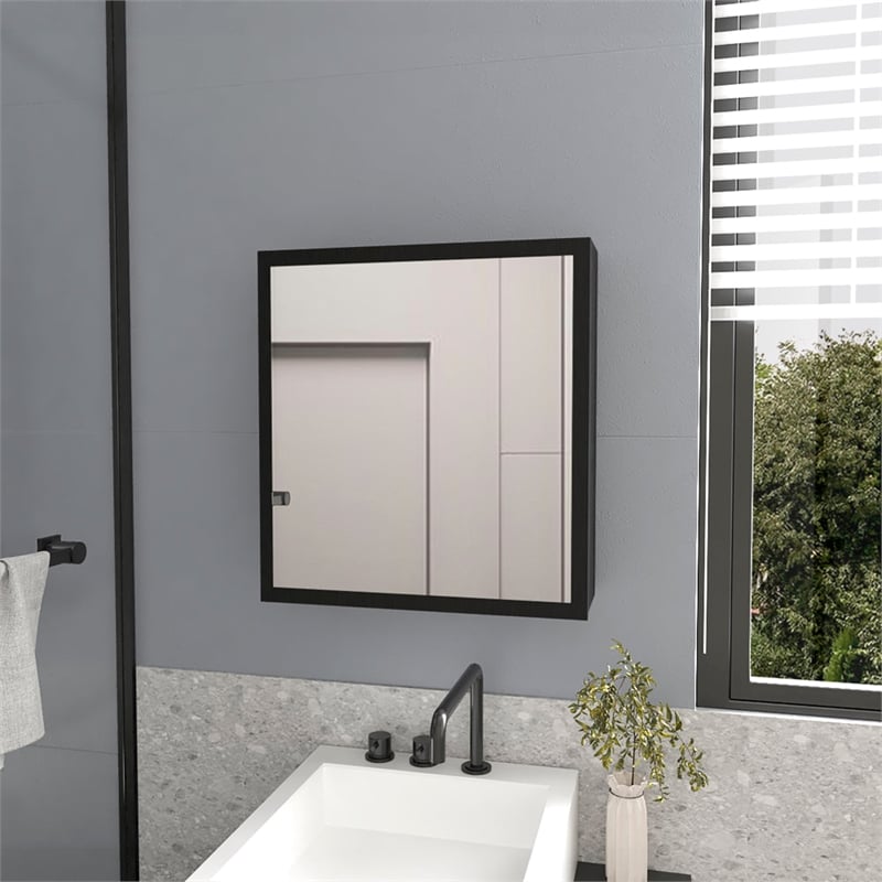 Medicine Cabinet Clayton Bathroom Black