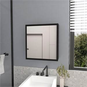 Medicine Cabinet Clayton Bathroom Black