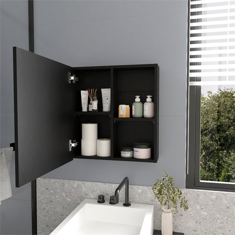Medicine Cabinet Clayton Bathroom Black