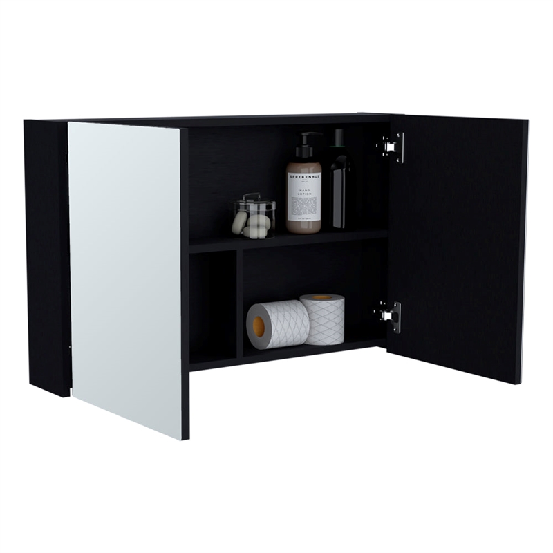 Medicine Cabinet Mansfield Bathroom Black