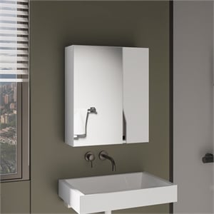 Laflin Medicine Cabinet Bathroom White