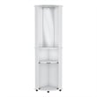 Corner Bar Cabinet Rialto Living Room White