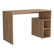 Rolla Writing Desk Engineered Wood Home Office Light Pine Finish