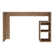 Rolla Writing Desk Engineered Wood Home Office Light Pine Finish