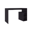Endura Desk Modern Black Desk with Side Storage