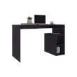 Endura Desk Modern Black Desk with Side Storage