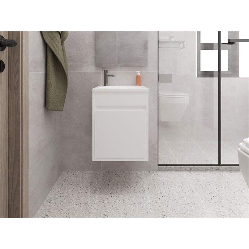 Sutcliffe Vanity Sink Bathroom White