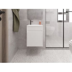 Sutcliffe Vanity Sink Bathroom White