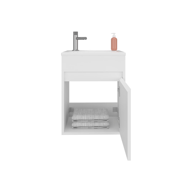 Sutcliffe Vanity Sink Bathroom White