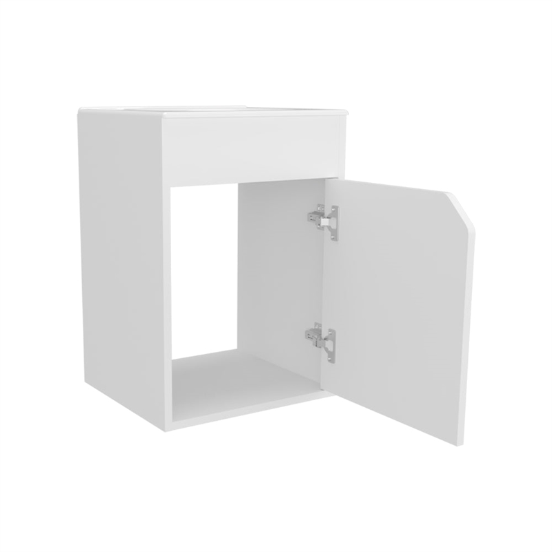 Hudson Vanity Sink Bathroom White