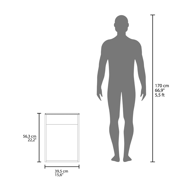 Hudson Vanity Sink Bathroom Black