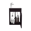 Hudson Vanity Sink Bathroom Black