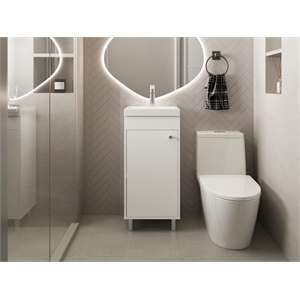 Waterford Vanity Sink Bathroom White