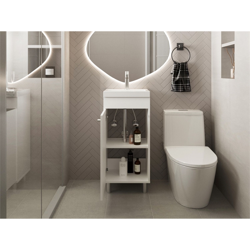 Waterford Vanity Sink Bathroom White