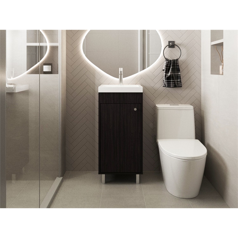 Waterford Vanity Sink Bathroom Black