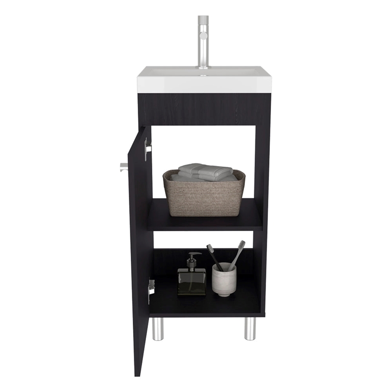 Waterford Vanity Sink Bathroom Black