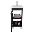 Waterford Vanity Sink Bathroom Black