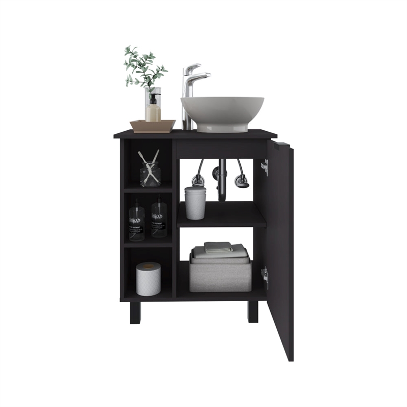 Stites Vanity Sink Bathroom Black