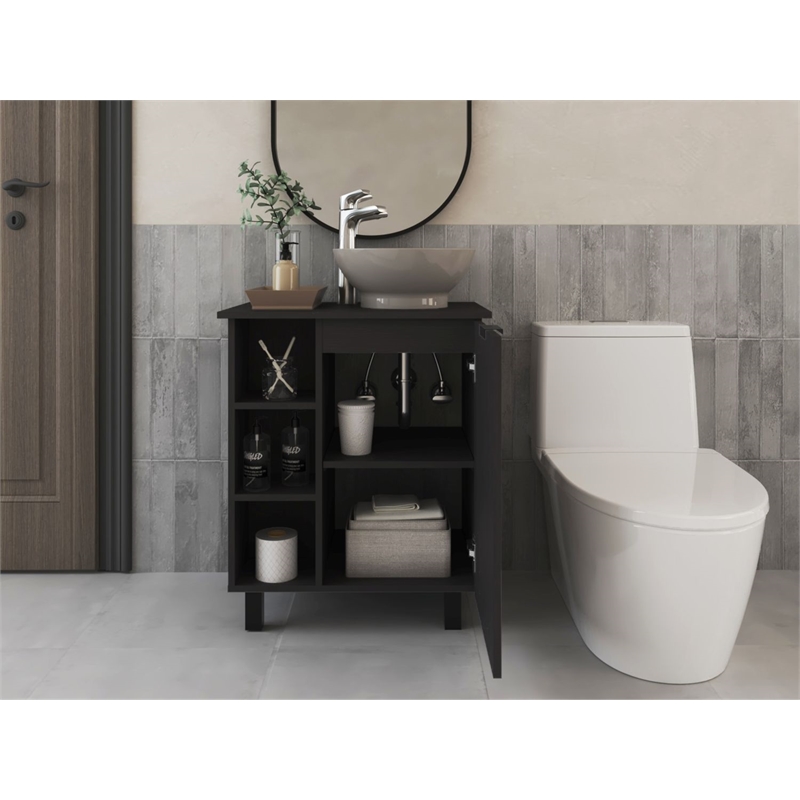 Stites Vanity Sink Bathroom Black