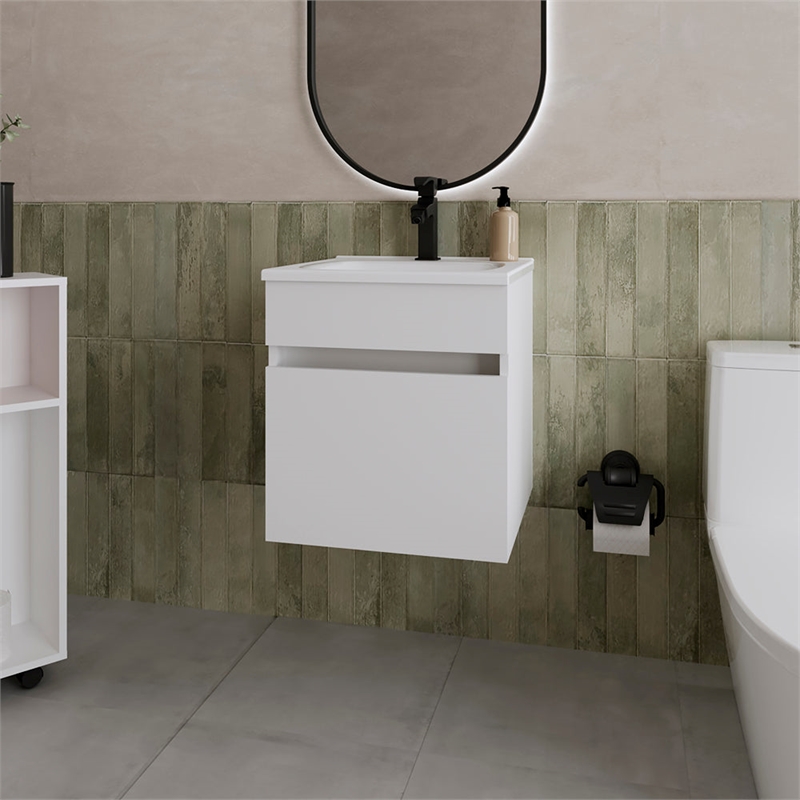 Newell Vanity Sink Bathroom White