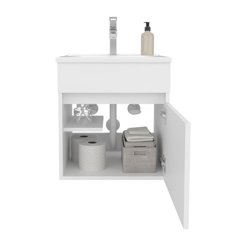 Newell Vanity Sink Bathroom White