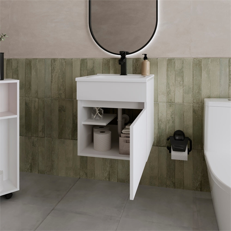 Newell Vanity Sink Bathroom White