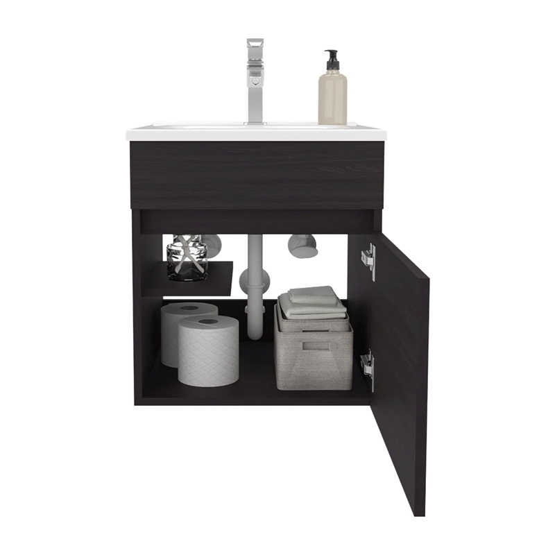 Newell Vanity Sink Bathroom Black