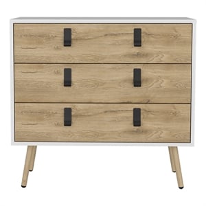 Dresser Magness Bedroom White  Macadamia Manufactured wood