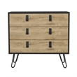 Dresser Magness Bedroom Black  Macadamia Engineered Wood