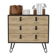 Dresser Magness Bedroom Black  Macadamia Engineered Wood
