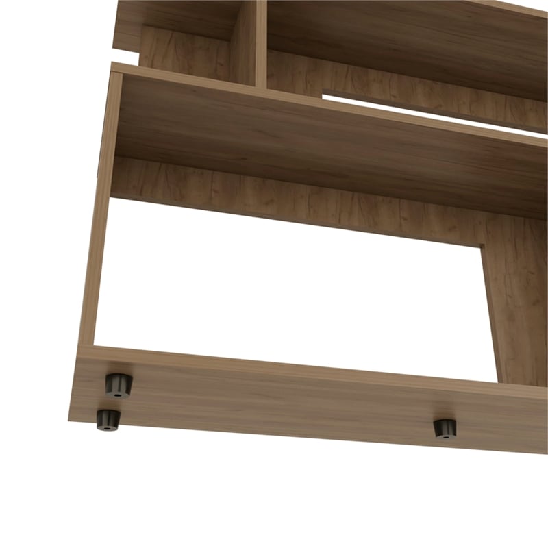 Sumas Living Room Side Table with Compact Design and Top Surface Engineered Wood Furniture for Living Room Use Storage and Display Beige Finish Modern Design
