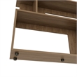 Sumas Living Room Side Table with Compact Design and Top Surface Engineered Wood Furniture for Living Room Use Storage and Display Beige Finish Modern Design