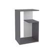 Side Table Sallis Living Room OnyxWhite