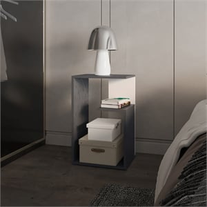 Side Table Sallis Living Room OnyxWhite