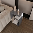 Side Table Sallis Living Room OnyxWhite